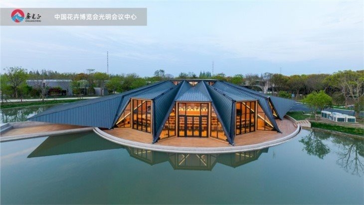 Multi Span Steel Building Design With Q235 C Channel Purlin